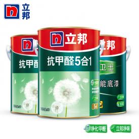 立邦漆 抗甲醛净味五合一 内墙乳胶漆套装